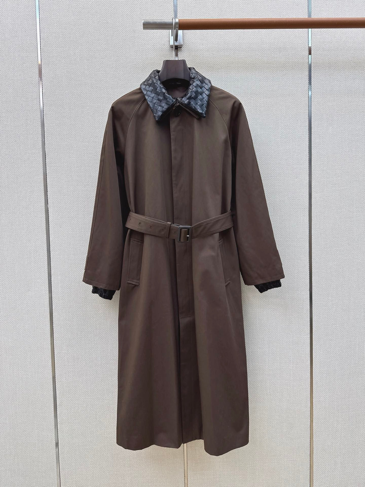 26S Intrecciato Trench Coat