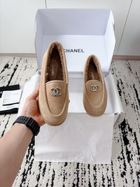 26S Shearling Loafers