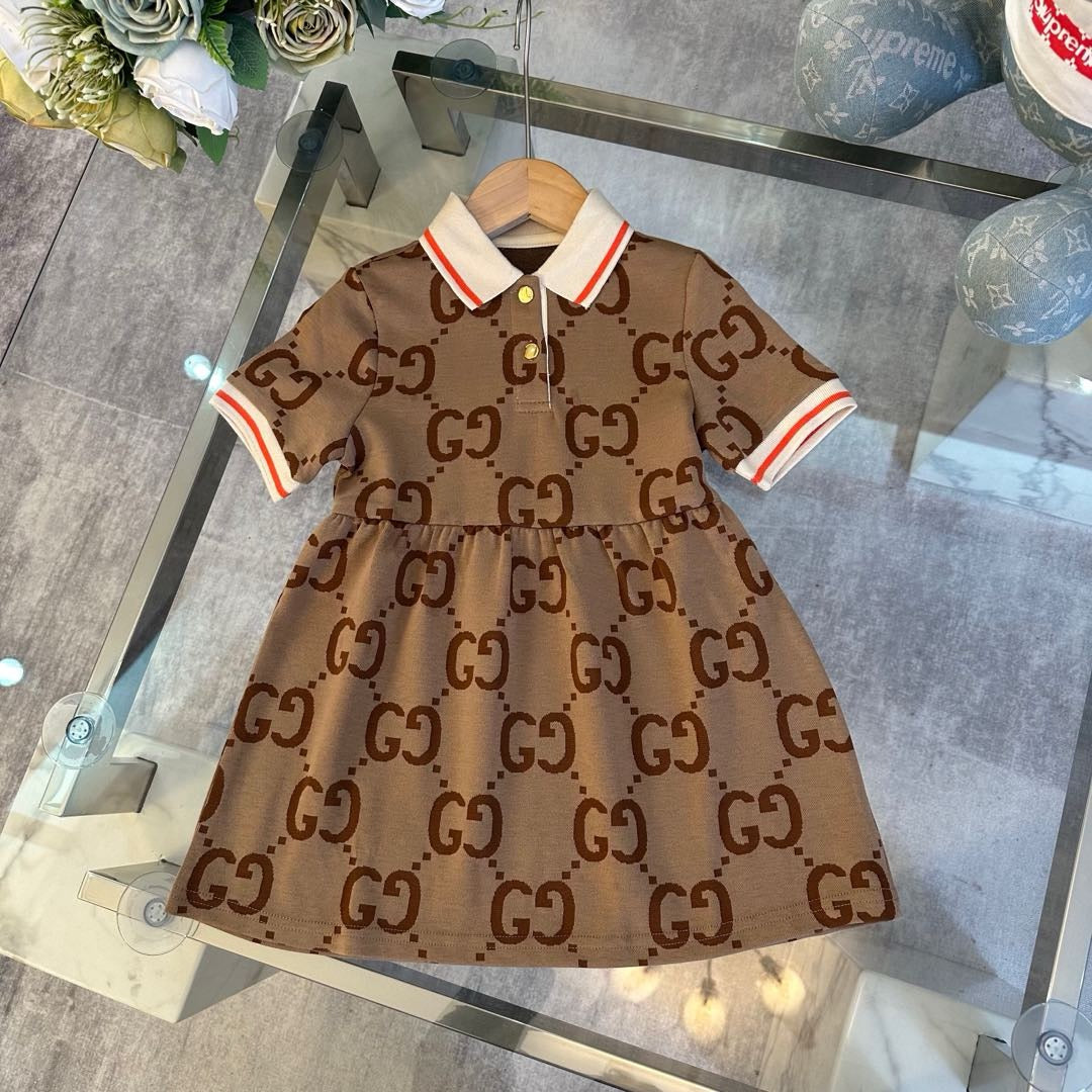 Jacquard Polo Dress