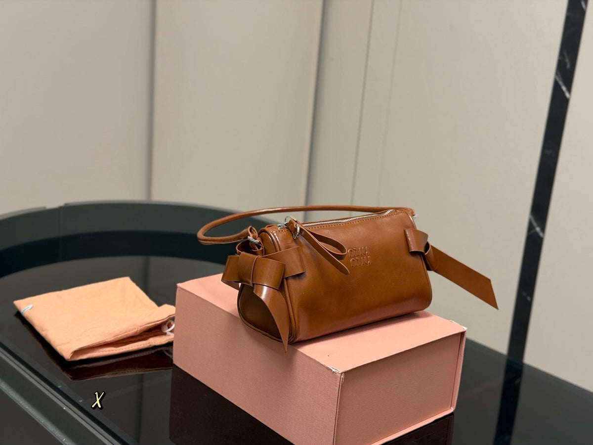 Shiny Leather Pouch