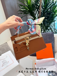 Mini Kelly Bag Craie Epsom Leather