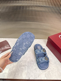 Canvas Slide Sandals