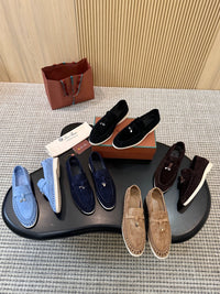 Suede Loafers