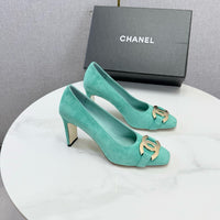 26S Suede Pumps