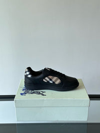 Terrace Leather Check Sneakers