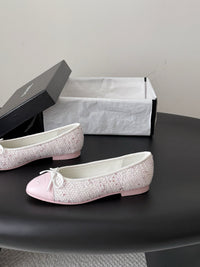 26S Tweed Ballet Flats