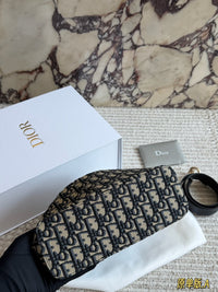 Oblique Clutch Bag
