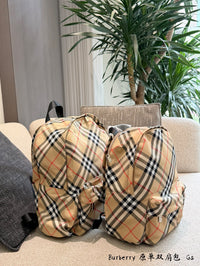 Vintage Check Backpack
