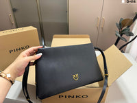 Smooth Leather Shoulder Bag