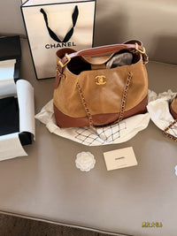 Suede Shopping Bag