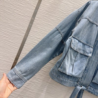 Utility Pocket Denim Jacket