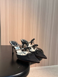 Caovilla Satin Sandals