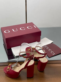 Horsebit Platform Sandals