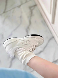Quilted Low-Top Sneakers