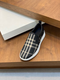 Vintage Check Slip-On Sneakers