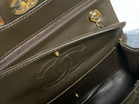 Suede Flap Bag