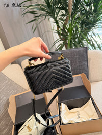 Mini Cassandra Top Handle Bag