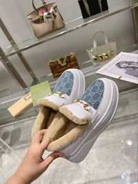 Platform Slip-On Loafers