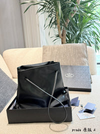 Brushed Leather Tote Bag