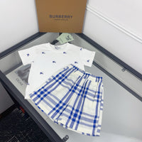 Check Shorts Set