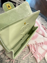 Velvet Flap Bag