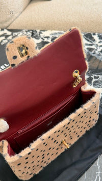 Leopard Medium Flap Bag