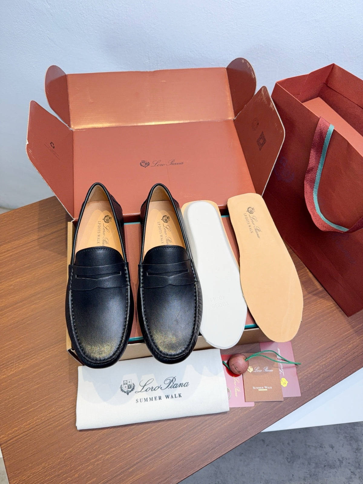 Leather Summer Walk Loafers