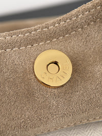 26C Suede Shopping Tote