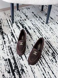 26S Shearling Loafers