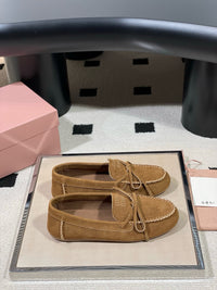 Suede Loafers