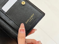 Cassandre Matelassé Multi Fold Wallet
