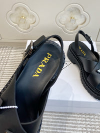 Leather Platform Sandals