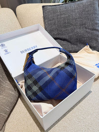 Peg Check Shoulder Bag