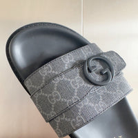 Double Strap Slide Sandals