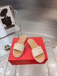 VLogo Espadrille Slides