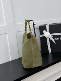 26C Suede Shopping Tote