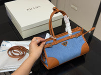 Denim Bonnie Shoulder Bag
