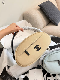Oval Vanity Bag