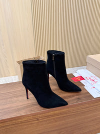 Kate Max Suede Ankle Boots