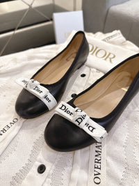 J'A Leather Ballet Flats