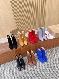 Kate Max Suede Ankle Boots