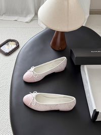 26S Tweed Ballet Flats