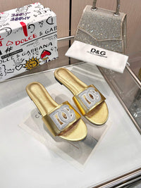 Bianca Leather Slides
