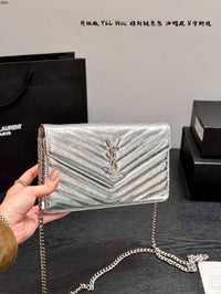 Monogram Envelope Chain Wallet