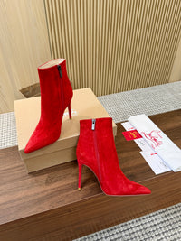 Kate Max Suede Ankle Boots