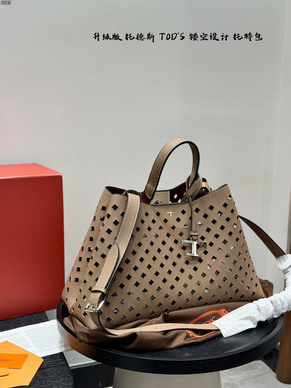 T Perforated Tote Bag