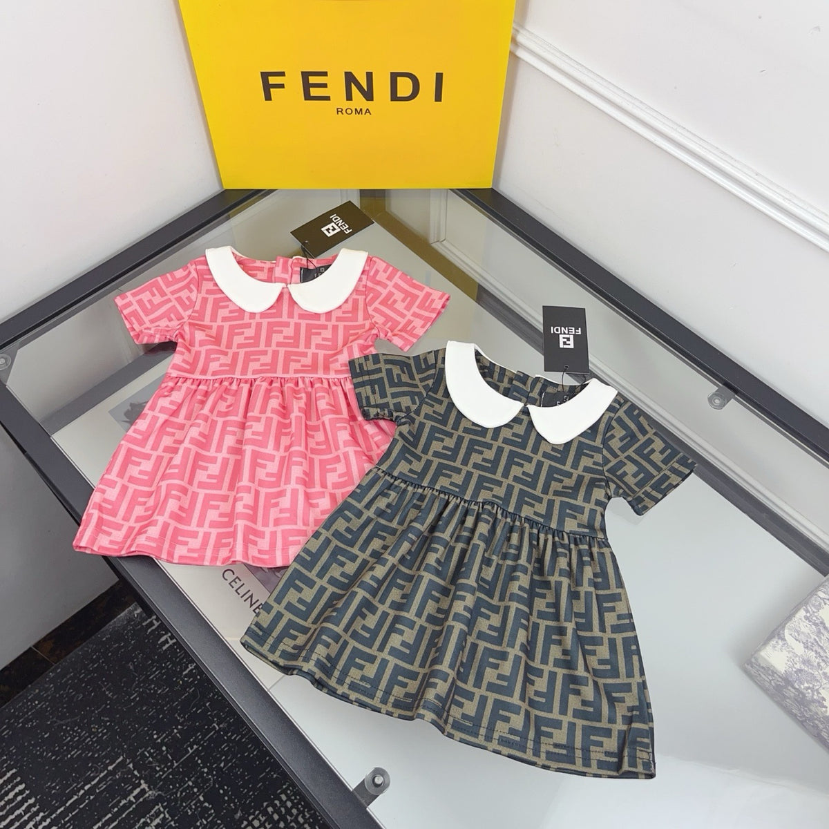 Roma Zucca Monogram Dress