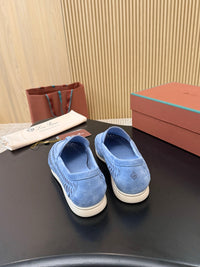 Suede Loafers