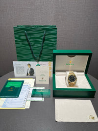 Day-Date 36 Yellow Gold Black Dial