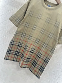 Gradient Check T-Shirt